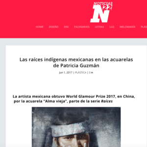 Las Raíces Indígenas Mexicanas en las acuarelas de Patricia Guzmán. http://noticias22.tv/2017/06/01/las-raices-indigenas-mexicanas-en-las-acuarelas-de-patricia-guzman/