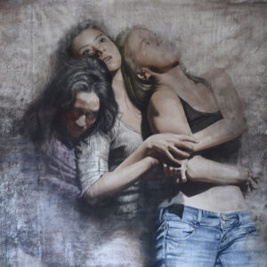 El hábito de la Libertad. Watercolor, Acuarela transparente · 110 x 150 cms.