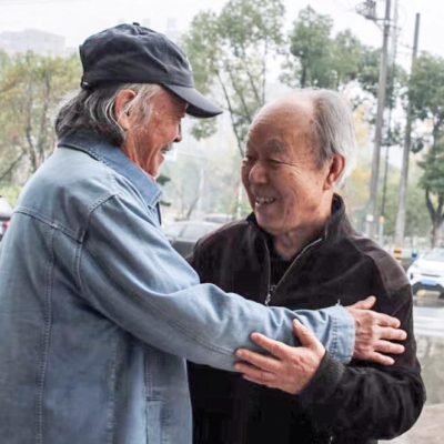 Dos grandes Maestros: Liu Yunsheng y Guan Wei Xing, un gran honor conocerlos. 