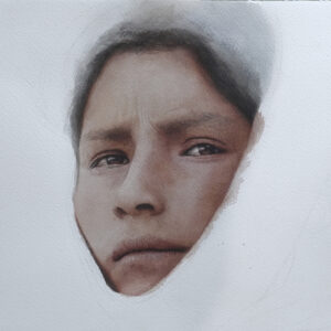  Empath 2 · Watercolor, Acuarela transparente · 10" x 14", 26 x 36 cms.