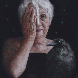 Prophet, Watercolor, Acuarela transparente · 22" x 14", 53 x 35 cms.