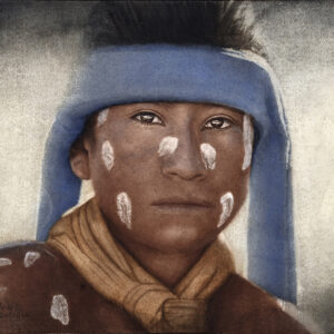 Raramuri Boy 1 · Transparent watercolor, Acuarela transparente · 14" x 22", 35 x 53 cms.