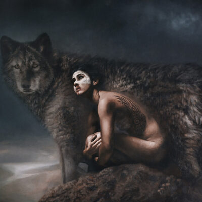 Melancolía, óleo, 110 x 160 cms