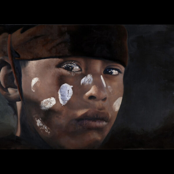 Oparuh, óleo, 75 x 150 cms